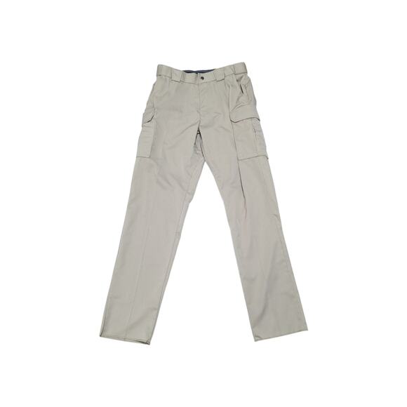 5.11 Tactical Khaki Tan Cargo Pants Beige Uniform Class B Womens 16 Unhemmed - Picture 1 of 3